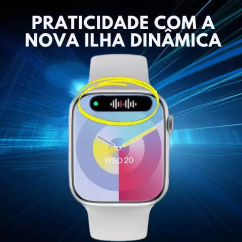 Relógio Smartwatch W99+ Plus Amoled Gps Nfc Lançamento 2025
