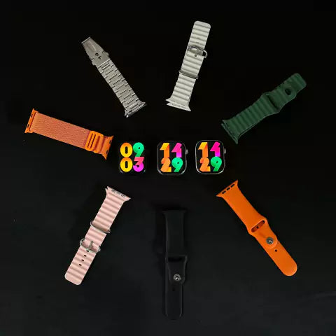 OFICIAL KW39 MAX 7 PULSEIRAS O QUERIDINHO DO MERCADO + CAPINHA + PELÍCULA