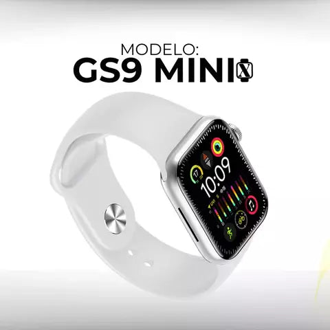 GS9 MINI 41MM SERIE 9 FUNÇÃO DOUBLE TOUCH + PULSEIRA EXTRA + CAPINHA + PELÍCULA